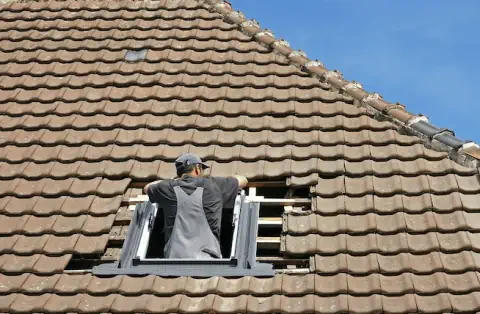 Pose de velux - Crugny